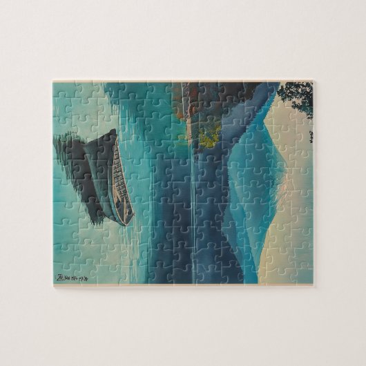 Mount Fuji van Lake Yamanaka Legpuzzel (Horizontaal)