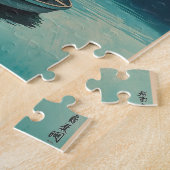 Mount Fuji van Lake Yamanaka Legpuzzel (Zijkant)