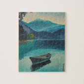 Mount Fuji van Lake Yamanaka Legpuzzel (Verticaal)