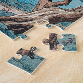 Mount Fuji van Lake Yamanaka Legpuzzel (Zijkant)