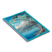 Mount Fuji van Lake Yamanaka Notitieboek (Rechterzijde)