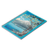 Mount Fuji van Lake Yamanaka Notitieboek (Linkerzijde)