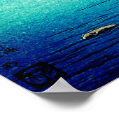 Mount Fuji vanaf het Yamanaka-meer Poster (Hoek)