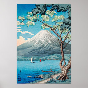 Mount Fuji vanuit Lake Yamanaka door Hiroaki Takah Poster