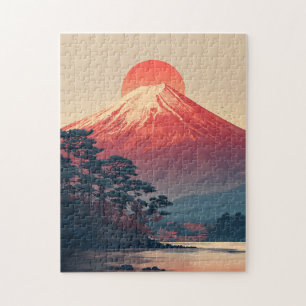 Mount Fuji vintage Legpuzzel