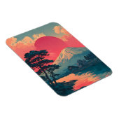 Mount Fuji vintage Magneet (Rechterzijde)