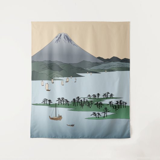 Mount Fuji Wandkleed (Voorkant)