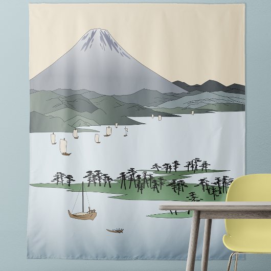 Mount Fuji Wandkleed