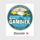 Mount Gambier, Sticker van Zuid-Australië (Vel)