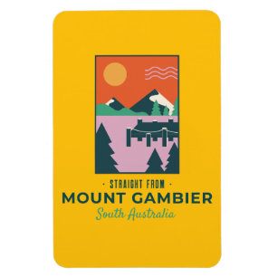 Mount Gambier, Zuid-Australië Briefkaart Magneet