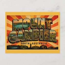 Mount Gambier Zuid-Australië Vulkanische Stad Briefkaart