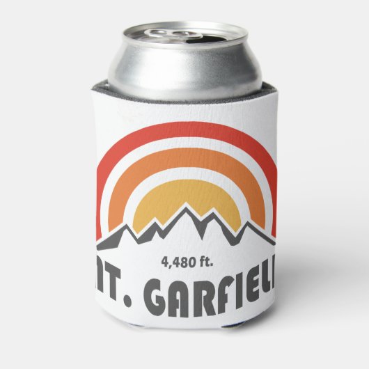 Mount Garfield New Hampshire Blikjeskoeler (Blikje Achterkant)