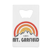 Mount Garfield New Hampshire Creditkaart Flessenopener (Voorkant)