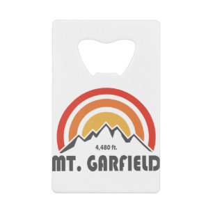 Mount Garfield New Hampshire Creditkaart Flessenopener