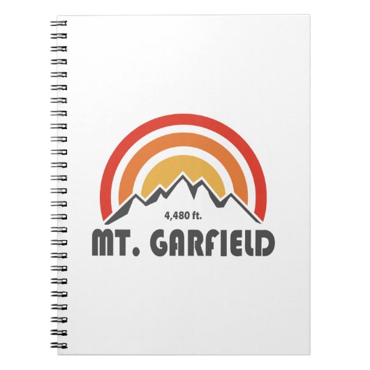 Mount Garfield New Hampshire Notitieboek (Voorkant)