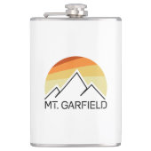 Mount Garfield New Hampshire Retro Heupfles (Voorkant)