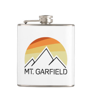 Mount Garfield New Hampshire Retro Heupfles