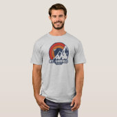 Mount Garfield New Hampshire Sun Eagle T-shirt (Voorkant volledig)
