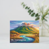 Mount Gorongosa Mozambique Briefkaart (Staand voorkant)