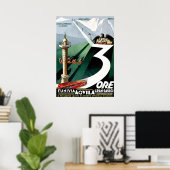 MOUNT GRAN SASSO POSTER (Thuiskantoor)