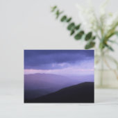 Mount Greylock Evening Storm Berkshires Briefkaart (Staand voorkant)