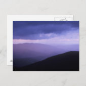 Mount Greylock Evening Storm Berkshires Briefkaart (Voorkant / Achterkant)