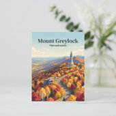 Mount Greylock Massachusetts Briefkaart (Staand voorkant)