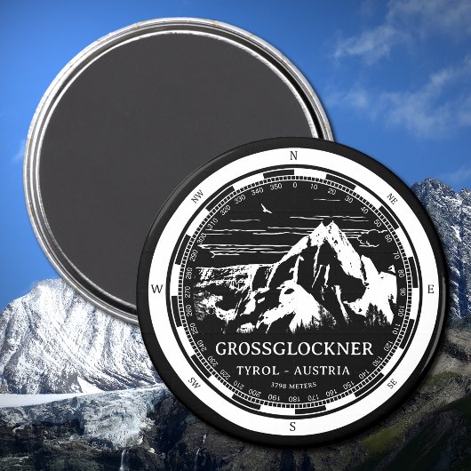 Mount Grossglockner - Tirol Oostenrijk Alpen Magneet