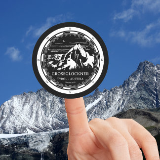 Mount Grossglockner - Tirol Oostenrijk Alpen Ronde Sticker