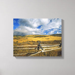 Mount Haggin NWR bij Anaconda Montana Canvas Afdruk