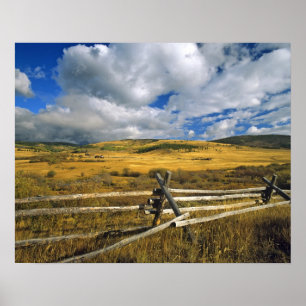 Mount Haggin NWR bij Anaconda Montana Poster