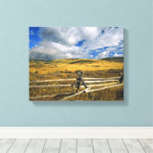 Mount Haggin NWR near Anaconda Montana Canvas Afdruk (Insitu (Houten vloer))