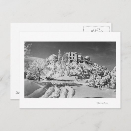 Mount Hamilton, California Lick Observatory Briefkaart (Voorkant / Achterkant)