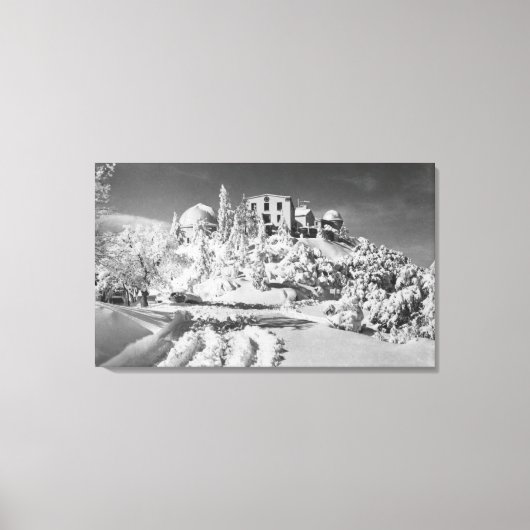 Mount Hamilton, California Lick Observatory Canvas Afdruk (Voorkant)