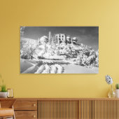 Mount Hamilton, California Lick Observatory Canvas Afdruk (Insitu (Woonkamer))