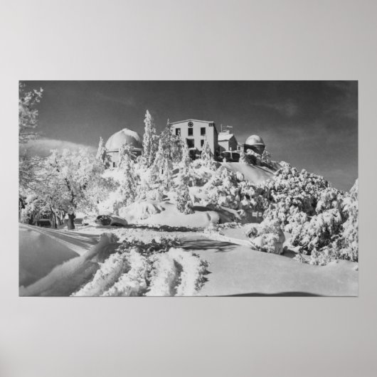 Mount Hamilton, California Lick Observatory Poster (Voorkant)