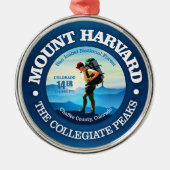 Mount Harvard (C) Metalen Ornament (Voorkant)