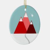 Mount Healthy Keramisch Ornament (Rechts)