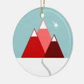 Mount Healthy Keramisch Ornament (Links)