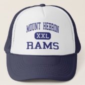 Mount Hebron Rams Middle Upper Montclair Trucker Pet (Voorkant)