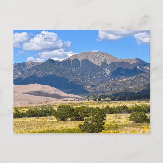 Mount Herard, Great Sand Dunes National Park, CO Briefkaart (Voorkant)
