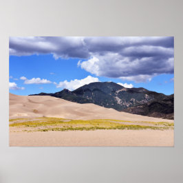 Mount Herard, Grote Zandduinen, Colorado Poster