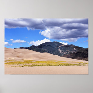 Mount Herard, Grote Zandduinen, Colorado Poster