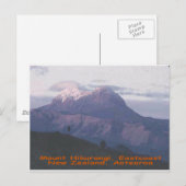 Mount Hikurangi, Nieuw-Zeeland, Aotearoa Briefkaart (Voorkant / Achterkant)