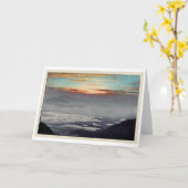 Mount Ho, Hiroshi Yoshida, Woodcut Kaart (Gele Bloem)