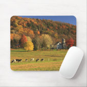 Mount Holyoke Boerderij in het najaar Muismat (Met muis)