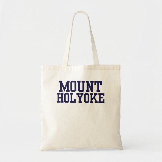Mount Holyoke College 02 Tote Bag (Voorkant)