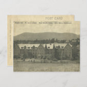 Mount Holyoke College Circa 1909  Briefkaart (Voorkant / Achterkant)