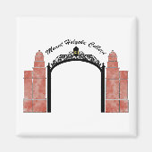 Mount Holyoke College Gates Magneet (Voorkant)