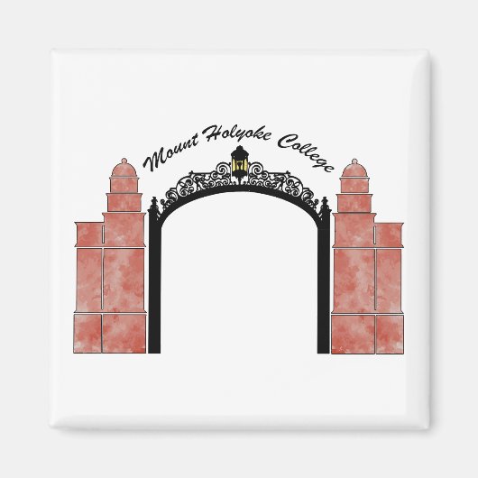 Mount Holyoke College Gates Magneet (Voorkant)